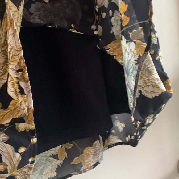 Floral print babydoll mini dress - Picture 4 of 5